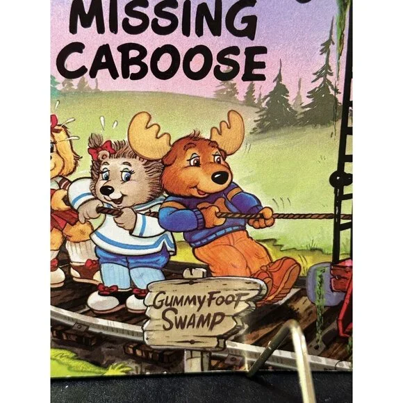 Vintage 1984 THE GET ALONG GANG AND THE MISSING CABOOSE Read Along BOOK ONLY - Picture 2 of 9